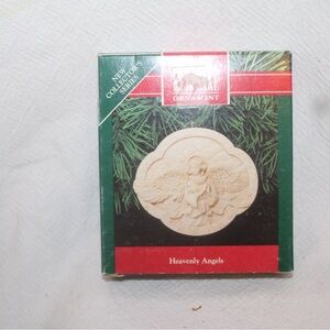 Vintage 1991 Heavenly Angels Christmas Keepsake Ornament by Hallmark NEW